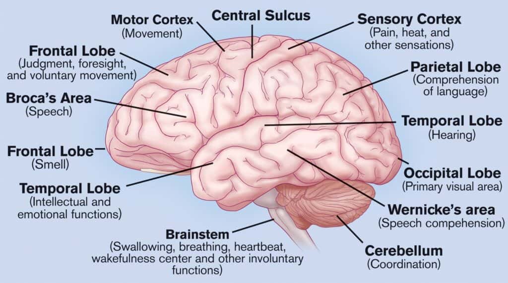 Functions of Each Part of Brain