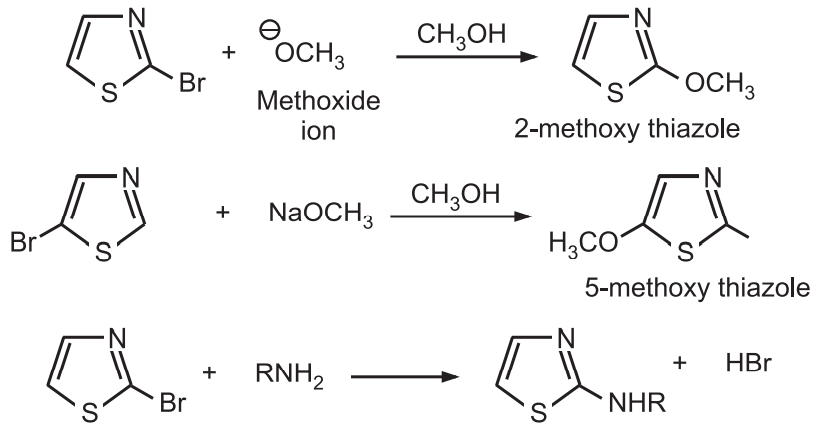 Chemical Reactions of Thiazole