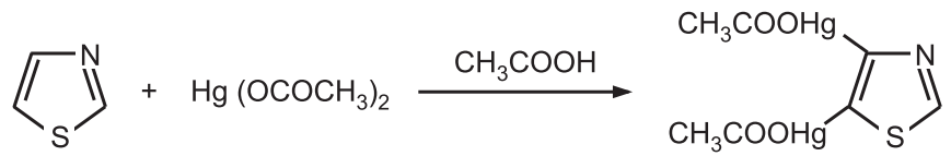 Chemical Reactions of Thiazole