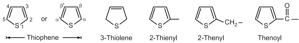 Chemical Synthesis and Reactions of Thiophene