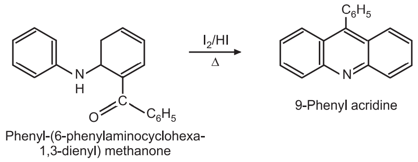 Chemical Synthesis of Acridine