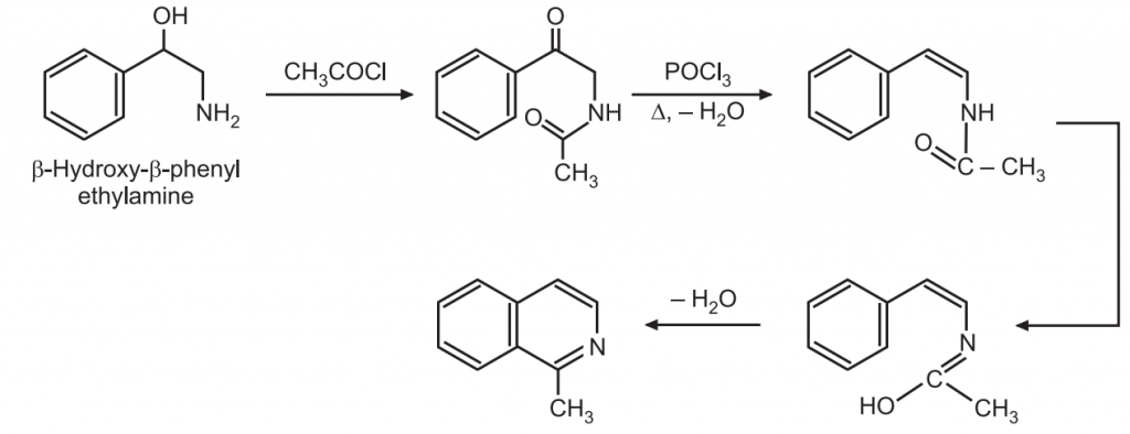 Chemical Synthesis of Isoquinoline