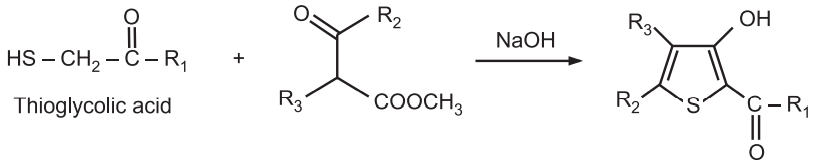 Chemical Synthesis of Thiophene