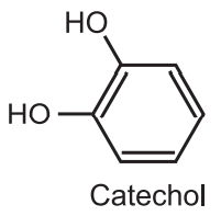 Dakin reaction is used to synthesize catechol