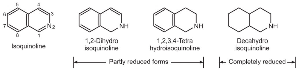 Synthesis and Reactions of Isoquinoline