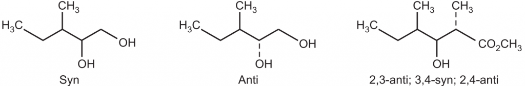 anti-isomer has opposite fused rings.
