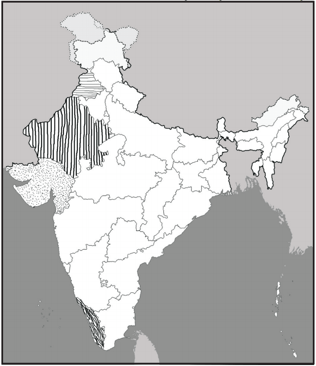 Distribution of Acacia in India