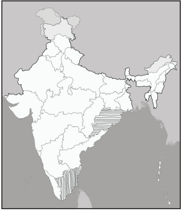 Distribution of Agar in India