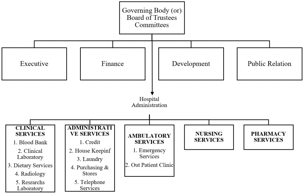 Organization Structure of Hospital