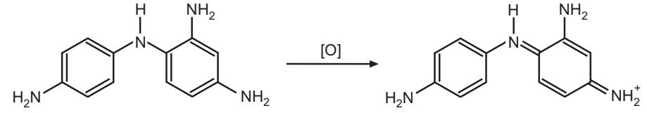 quinone diimine-coupler reaction oxidizes