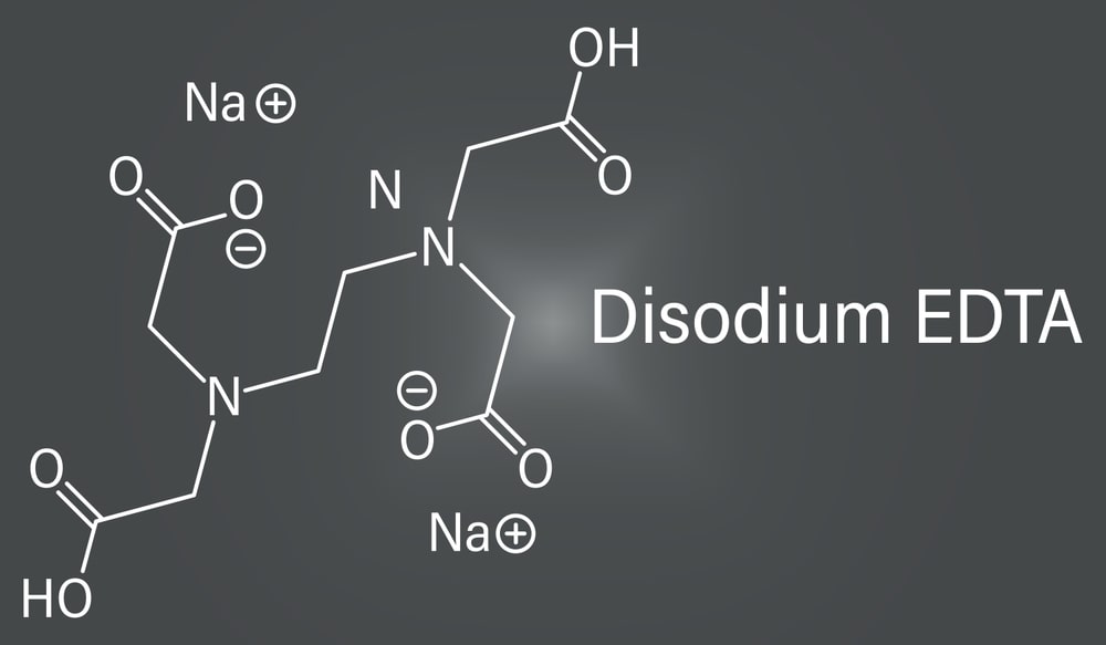 How do you prepare 0.1 M disodium edetate solution