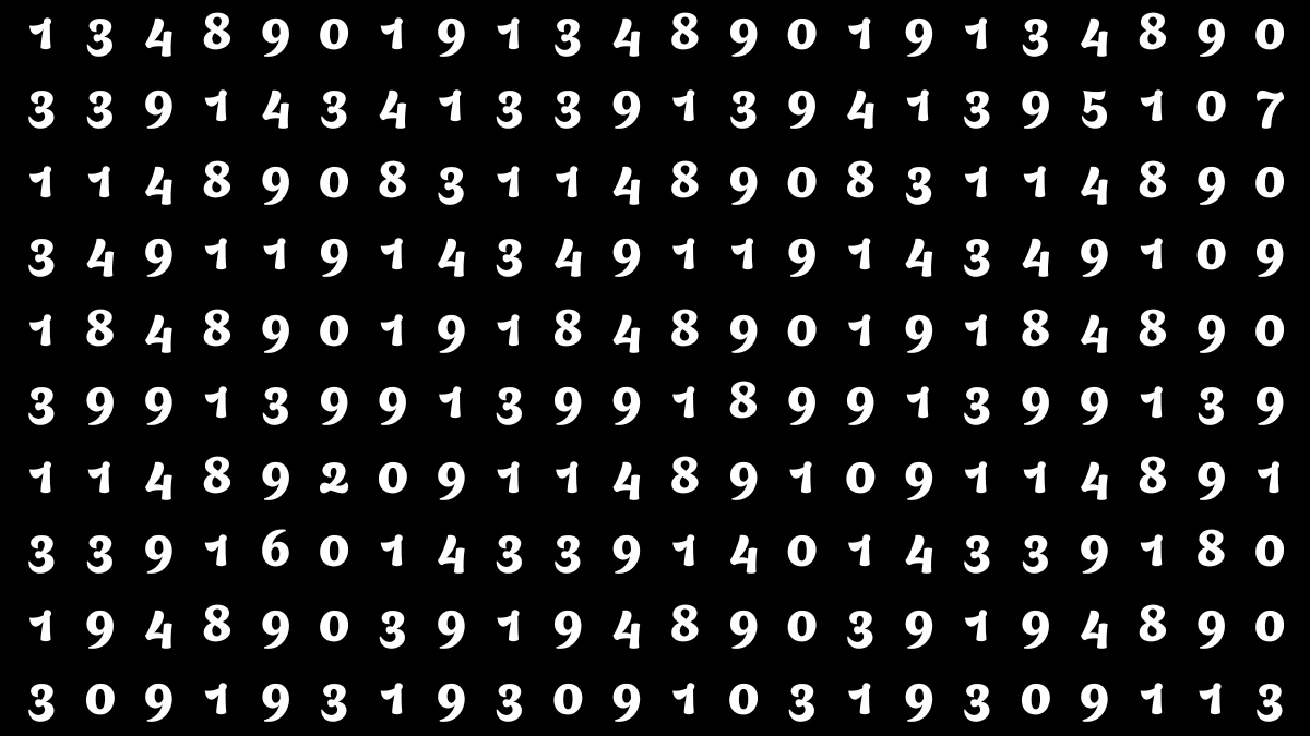 Spot the Hidden Numbers 2, 5, 6, and 7 – Optical Illusion Challenge Can Find 2, 5, 6, and 7 in This Tricky Optical Illusion – Can You