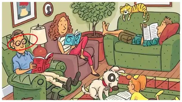Can You Find the Hidden Word 'Book' in This Family Scene in 5 Seconds