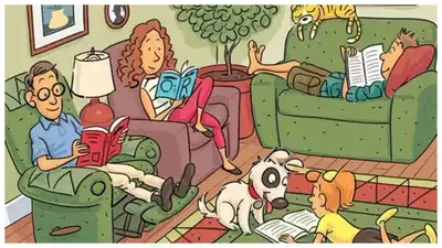 Can You Find the Hidden Word 'Book' in This Family Scene in 5 Seconds
