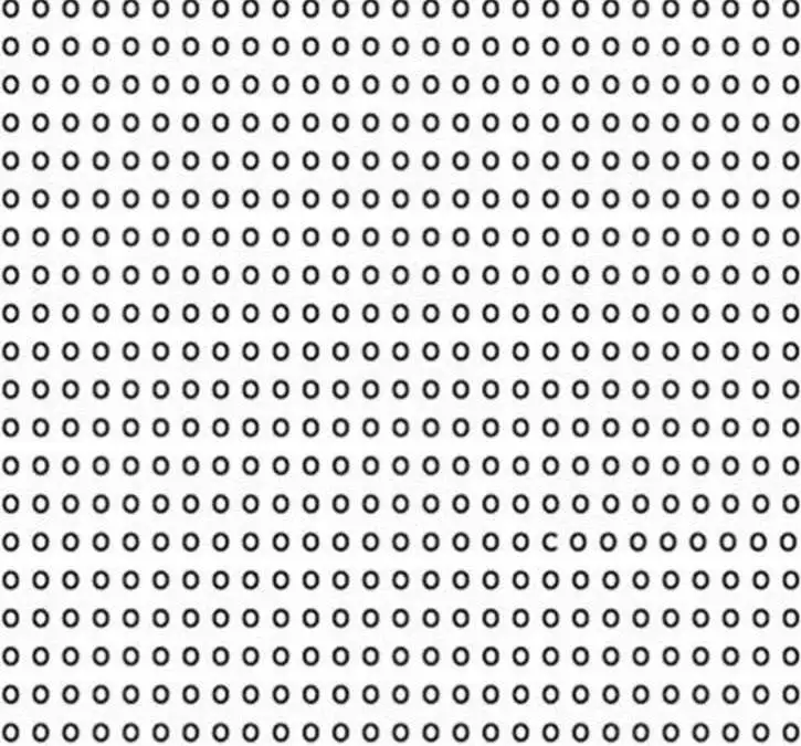 Can You Find the Letter 'C' Faster Than Everyone Else