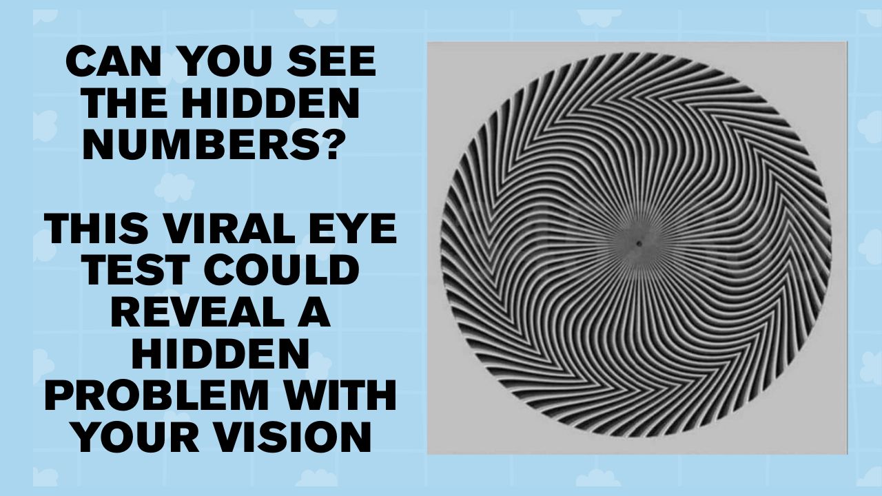 Can You See the Hidden Numbers This Viral Optical Illusion Might Reveal Something About Your Vision