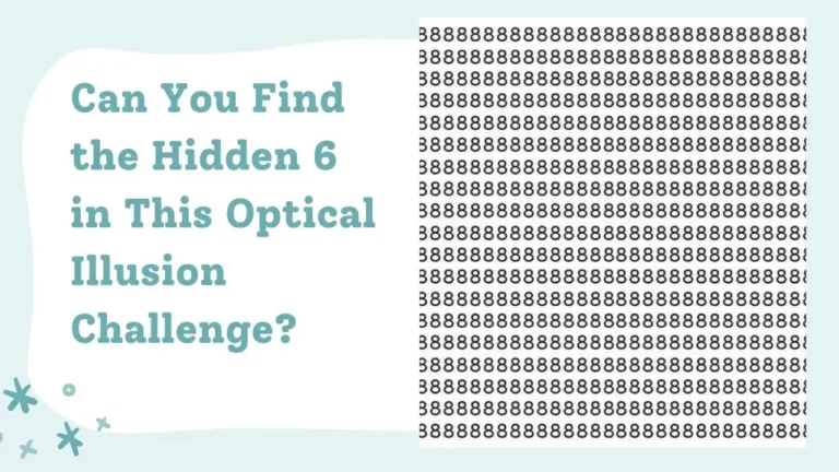 Find the hidden number 6