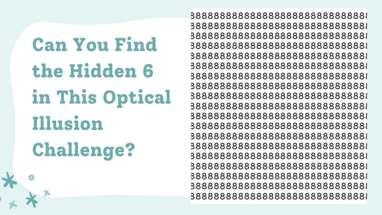 Find the hidden number 6