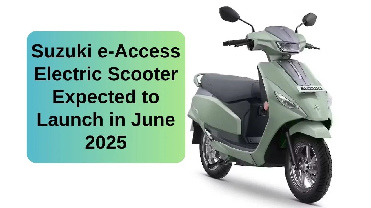 Suzuki e-Access Electric Scooter Expected to Launch in June 2025