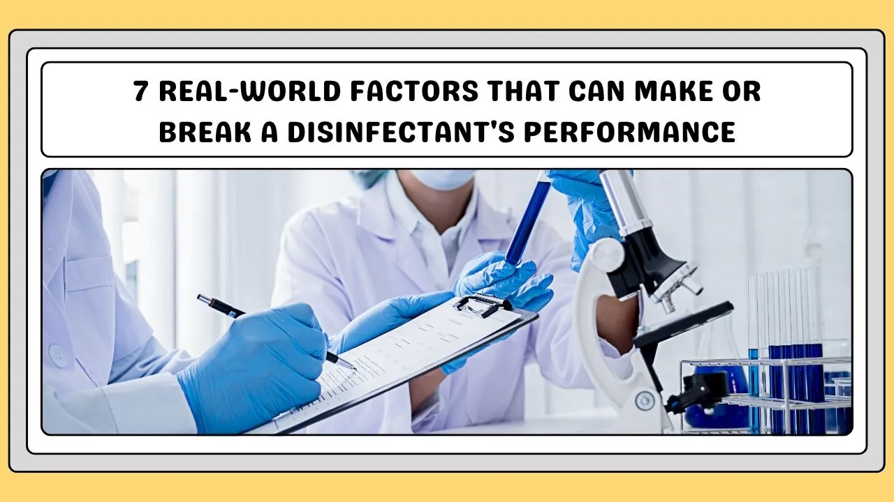 factors affecting disinfectants