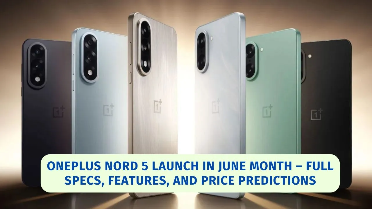 OnePlus Nord 5 Launch