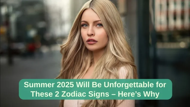 Summer 2025 Will Be Unforgettable for These 2 Zodiac Signs – Here’s Why