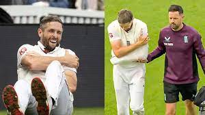 Why is Chris Woakes injured?