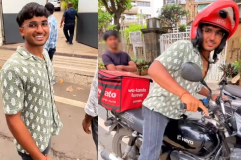 Drama Outside SRK’s Mannat! Man Tried to Enter as Delivery Boy but Guard’s Savage Reply Steals the Show