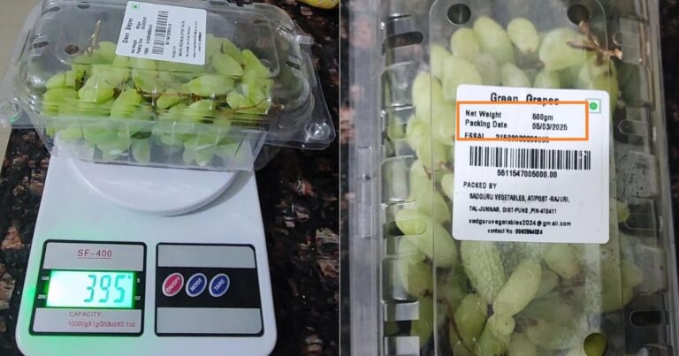 Customer Slams Blinkit for Delivering Grapes Less Than Promised – Company Reacts