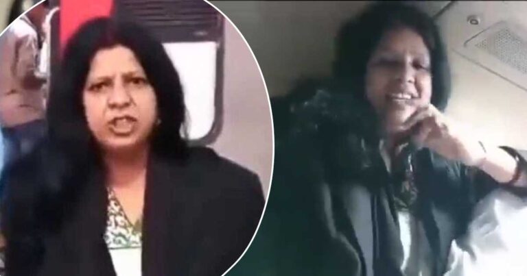 Train Ticket Chaos Turns Ugly: Woman Slaps TTE in 2AC Coach Over No-Ticket Issue — Viral Video Sparks Debate